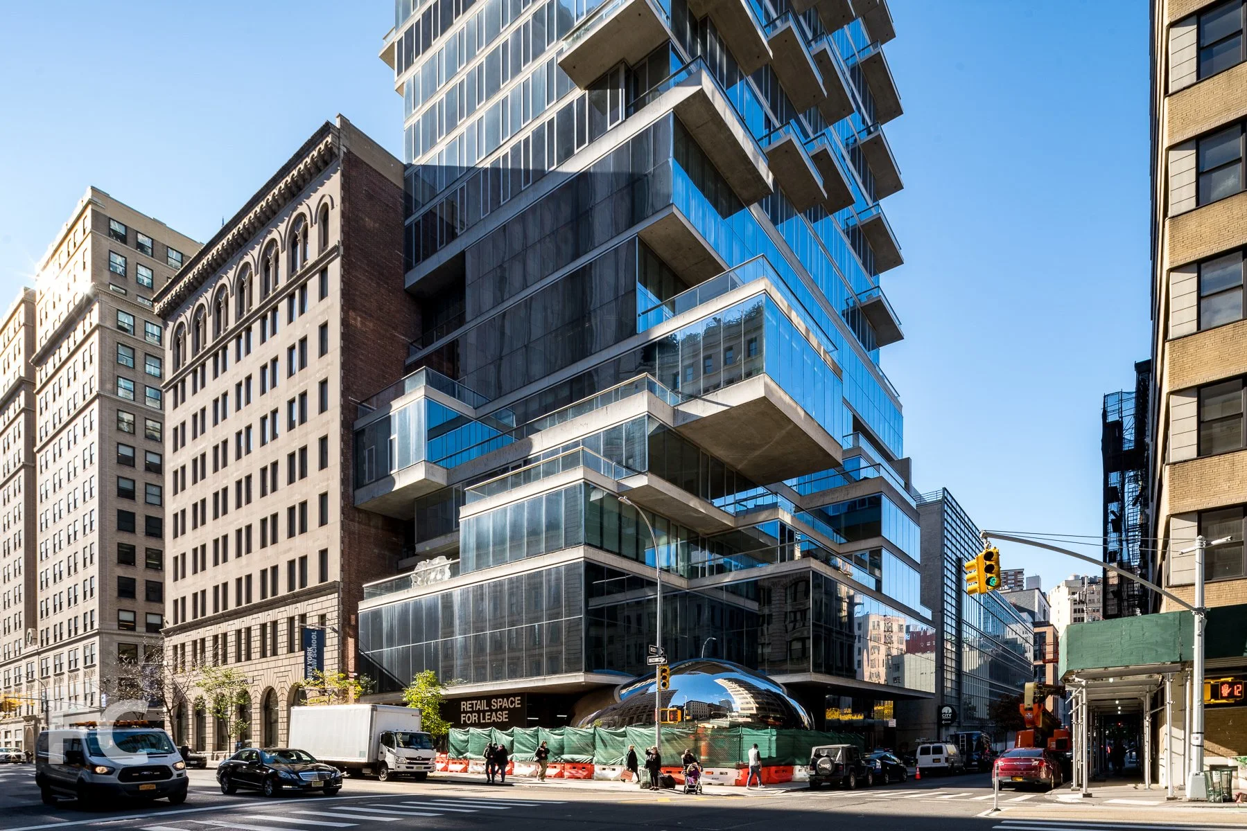 Construction Update: 56 Leonard Street - Anish Kapoor Sculpture